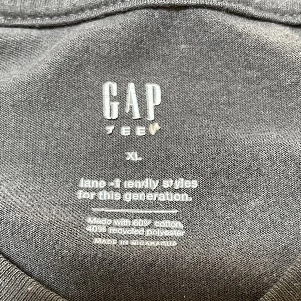 Gap Kids Beastie Boys Graphic T-Shirt XL 12 13 Gray Retro Band Tee Grunge Skate